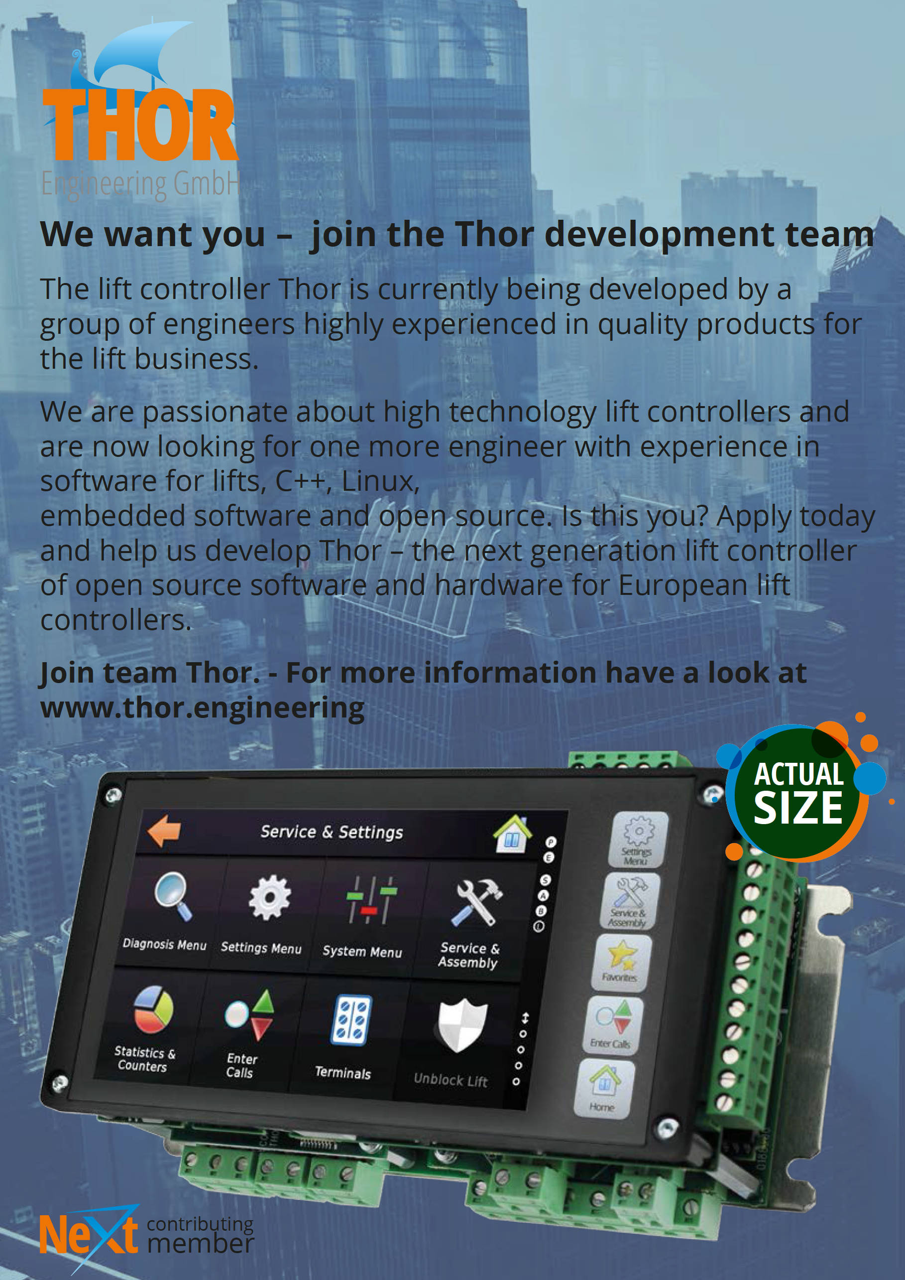 2017-04 advertisement of our member Thor engineering