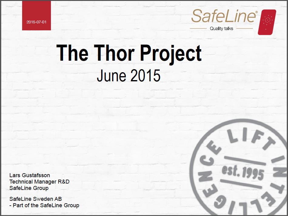 safeline anounced thor project