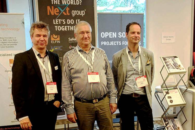 Board of NeXt group at Elevcon