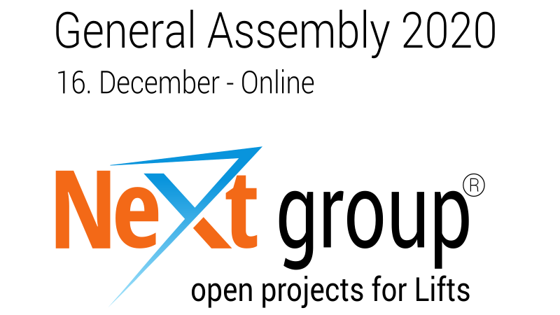 NeXt group general assembly 2020